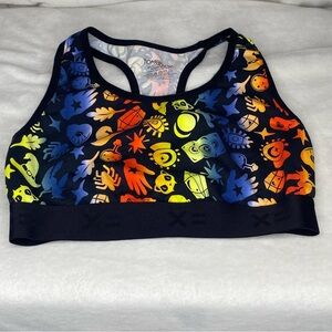TomboyX Rainbow Halloween Racer Back Bra